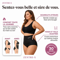 ZENTRE-X | Culotte Gainante Effet Ventre Plat