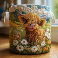 Charlotte | Panier à linge matelassé à la main