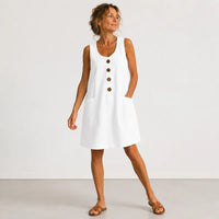 JOSÉPHINE | Robe en Lin Légère