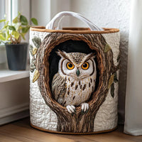 Émilie | Panier à linge matelassé à la main