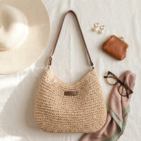 CÉLESTE | Sac Tressé Élégant