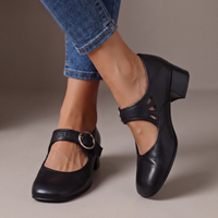 BRIGITTE | Chaussures Mary Jane rétro à boucle
